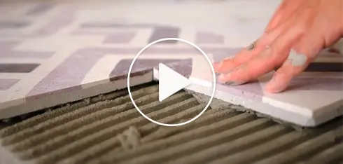 Instalation of Granito tiles and slabs - video